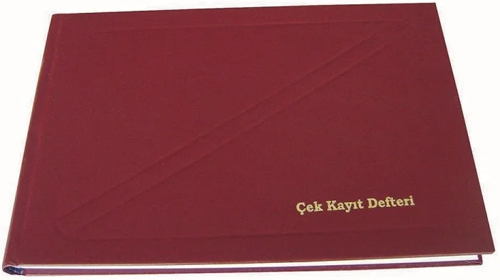 DİLMAN ÇEK KAYIT DEFTERİ CİLTLİ 17x24 96 YP 1405 (Best)
