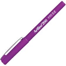 ARTLINE KEÇE UÇLU YAZI KALEMİ SUPER FINE 220N 0.2 MAGENTA A-EK-220N MAGEN