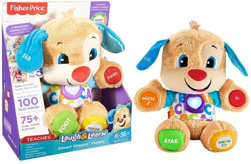 MATTEL FP L&L GELİŞM.EĞİTİCİ KÖPEKÇİK TÜRKÇE FPN79