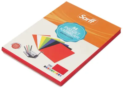 SARFF CİLT KAPAĞI A4 160M PVC TURUNCU 100 LÜ 15201019