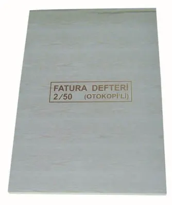 DİLMAN FATURA DEFTERİ OTOKOPİLİ 2/50 3 NÜSHA 4122 (Best)