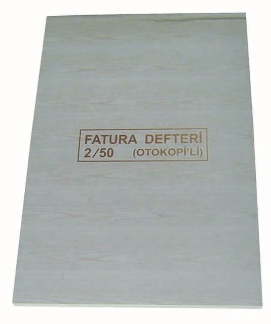 DİLMAN FATURA DEFTERİ OTOKOPİLİ 2/50 3 NÜSHA 4122 (Best)