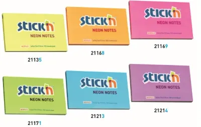 GIPTA YAPIŞKANLI NOT KAĞIDI 76x127 NEON SARI 100 YP. 2113500