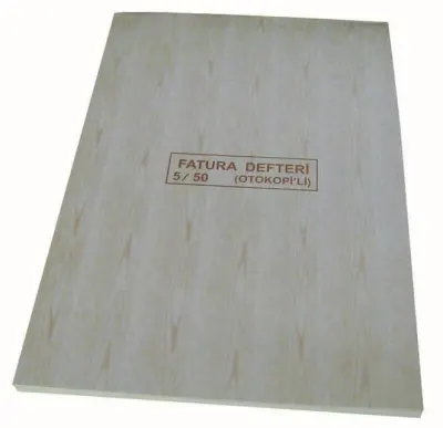 DİLMAN FATURA DEFTERİ OTOKOPİLİ 5/50 3 NÜSHA 4134 (Best)