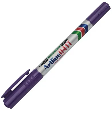 ARTLINE PERMANENT MARKÖR TWIN MARKER ÇİFT UÇLU 041T MOR A-EK-041T PURPL