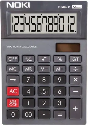 NOKİ HESAP MAKİNESİ 12 HANE H-MS011