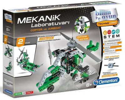 CLEMENTONI MEKANİK LABORATUVAR COPTER&AIRB 64299