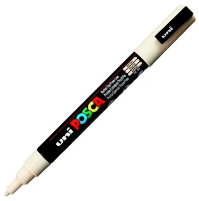 UNİ POSTER MARKÖRÜ POSCA PC-3M 0.9-1.3 BEJ
