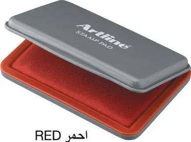 ARTLINE ISTAMPA NO:2 56x90 MM KIRMIZI A-EHZ-2 RED