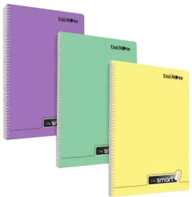 ÇINAR DEFTER A4 I'M SMART SPİRALLİ PP KAPAK 96 YP. KARELİ 72911
