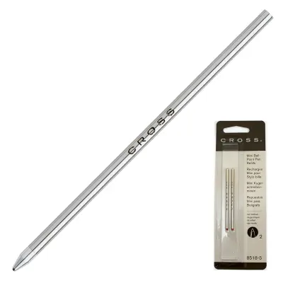 CROSS ROLLER KALEM REFİLİ TECH3 MEDIUM KIRMIZI 2 Lİ 8518-5