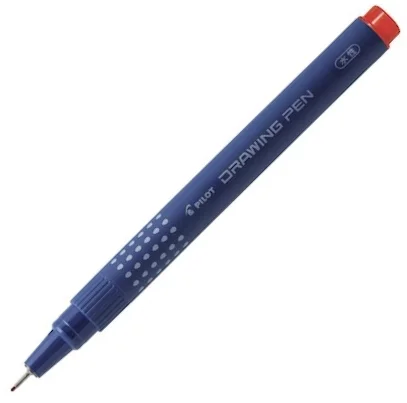 PILOT ÇİZİM KALEMİ DRAWING ART 0.3 KIRMIZI SWN-DR-03-R