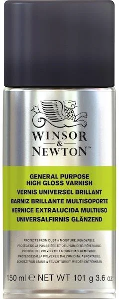 W&amp;N YARDIMCI MALZEME ALL-PURPOSE HIGH GLOSS VARNİSH 400 ML SPREY WN-WN-3041988