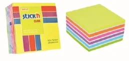 GIPTA YAPIŞKANLI NOT KAĞIDI 76x76 7NP MIX 400 YP. 2153900
