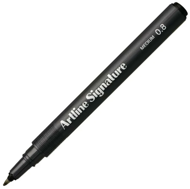 ARTINE İMZA KALEMİ SIGNATURE 0.8 SİYAH