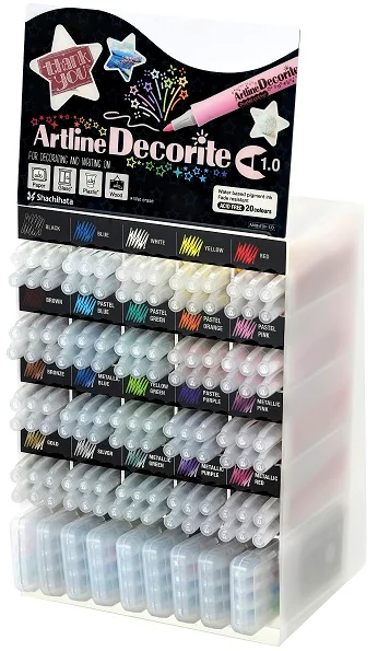 ARTLINE STAND DECORITE BOYAMA MARKÖRÜ STANDLI SET(156 ADET) A-AMM-EDF-1.D
