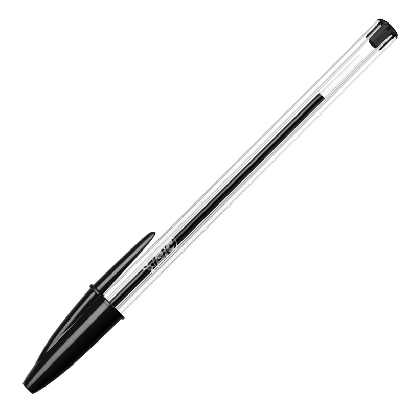 BIC TÜKENMEZ KALEM CRISTAL MEDIUM 50 Lİ SİYAH 847897 (Best)
