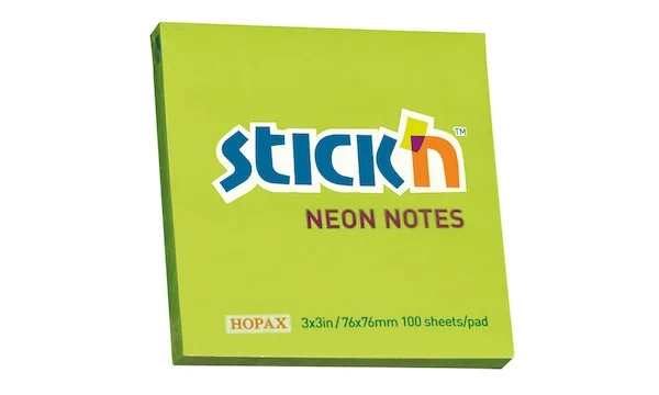 GIPTA YAPIŞKANLI NOT KAĞIDI 76x76 NEON TURUNCU 100 YP. 2116400