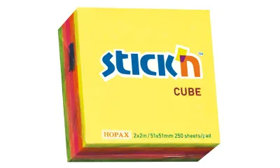 GIPTA YAPIŞKANLI NOT KAĞIDI 45x8 NEON 8 RENK AYRAÇ 20 YP. 2140100