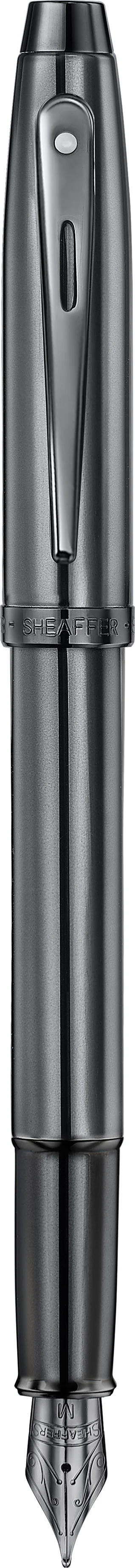 SHEAFFER DOLMA KALEM 100 SERİSİ 9375-0 PARLAK KOYU GRİ M UÇ