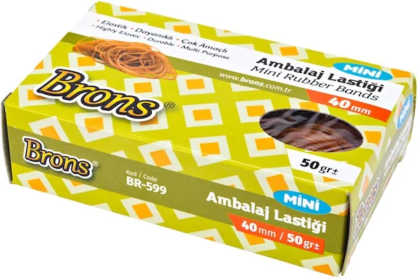 BRONS AMBALAJ LASTİĞİ 50g MİNİ BR-599 (Best)