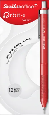 SCRIKSS OFFICE VERSATİL KALEM ORBIT-X 0.5 AÇIK GRİ 12 Lİ KUTU