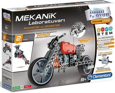 CLEMENTONI MEKANİK LABORATUVAR ROADSTER & DRAGSTER 64298