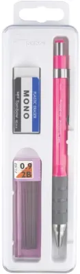 TOMBOW VERSATİL KALEM SH-300 GRIP OKUL SETİ 0.9 NEON PEMBE KUTULU T-SH-GR82 R9.K3