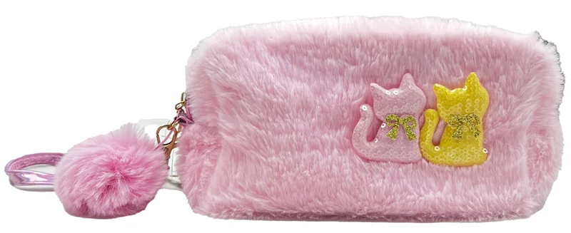UNICK COLOR KALEM ÇANTASI LOVE CATS PELUŞ 8472