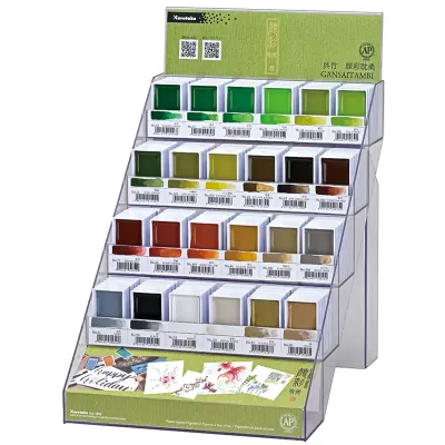 ZIG SULUBOYA GANSAI TAMBI TABLET MC20H/DP4 120Lİ GREEN&DARK COLORS