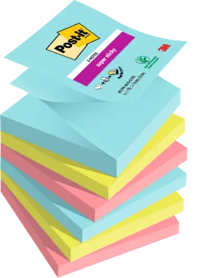 POST-IT YAPIŞKANLI NOT KAĞIDI SS COSMIC 76x76 Z NOT 90 YP 6 LI PAKET R3306SSC 550600510700