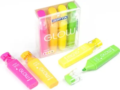 GIPTA FOSFORLU KALEM NEON 4 LÜ SET F157500
