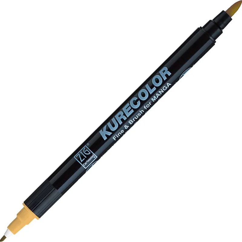 ZIG MANGAKA FINE&amp;BRUSH CNKC-2200 736 MUSTARD