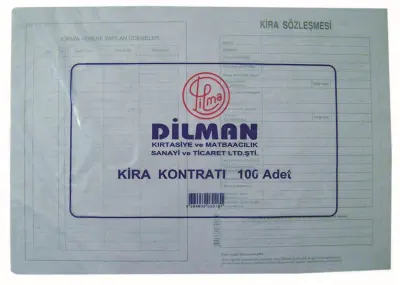 DİLMAN KİRA KONTRATI 100 LÜ 3018