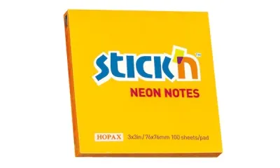 GIPTA YAPIŞKANLI NOT KAĞIDI 76x76 NEON PEMBE 100 YP. 2116500
