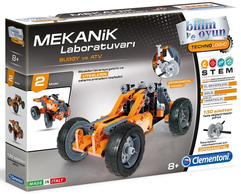 CLEMENTONI MEKANİK LABORATUVAR BUGGY&QUAD 64300