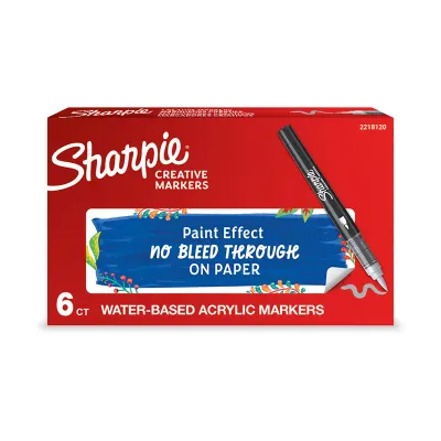 SHARPIE AKRİLİK MARKÖR FIRÇA UÇ AÇIK GRİ 2218120