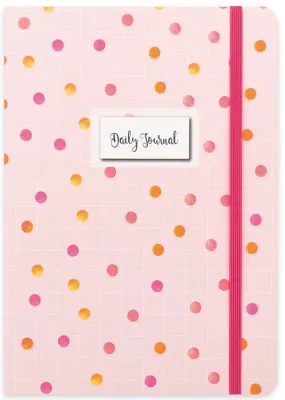 KESKİN DEFTER DAILY JOURNAL 14x20 LASTİKLİ CİLTLİ 80 YP. ÇİZGİLİ 383921-99