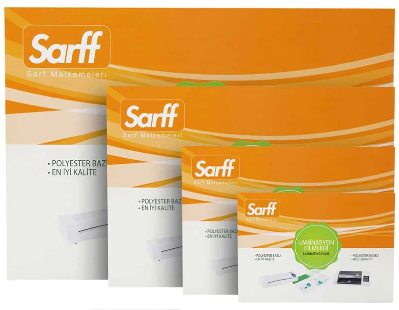 SARFF LAMİNASYON FİLMİ MAT 250mic A3 50 Lİ 15309054