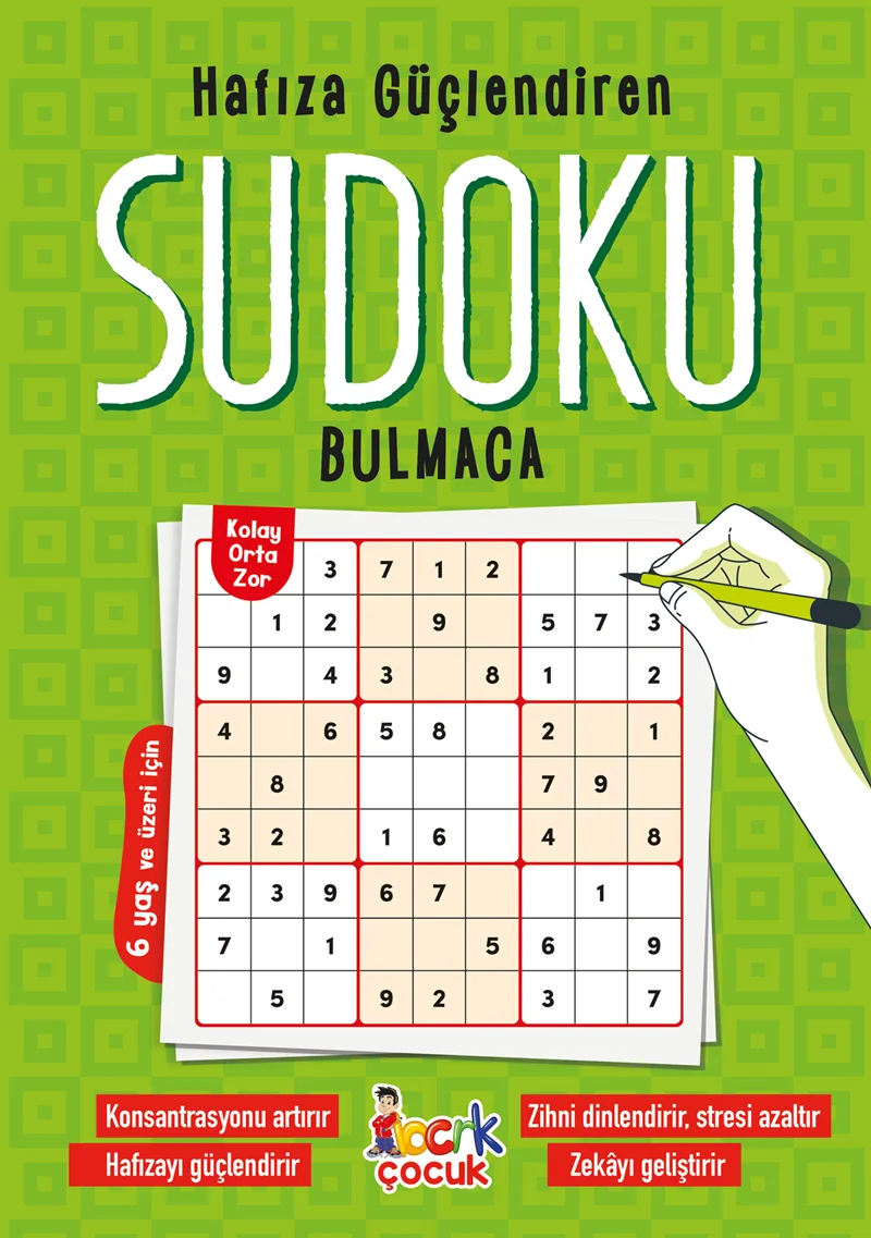 BICIRIK - SUDOKU HAFIZA GÜÇLENDİREN BULMACA (Best)