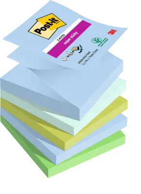 POST-IT YAPIŞKANLI NOT KAĞIDI SS OASIS 76x76 Z NOT 6 LI PAKET R3305SSO 550600511700