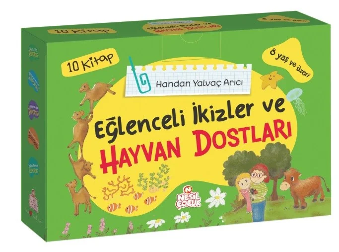 NESİL ÇOCUK - EĞLENCELİ İKİZLER VE HAYVAN DOSTLARI (10 KİTAP)