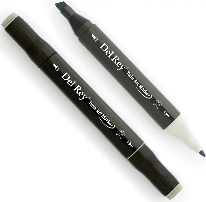 DEL REY GRAFİK MARKÖR TWIN MN-DRCG3 COOL GREY (Best)