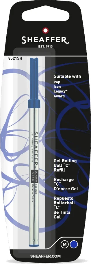SHEAFFER ROLLER KALEM REFİLİ 8521SH MEDIUM MAVİ BLS.