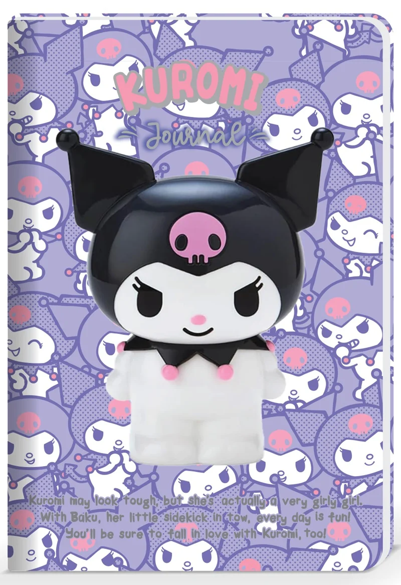 VİCTORİAS JOURNALS KUROMİ SQUİSHY GÜNLÜK A6 192 SAYFA 100 GR RENKLİ SAYFALAR 525-2079