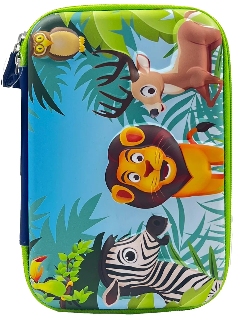 UNICK COLOR KALEM ÇANTASI ORMAN HAYVANLARI EVA 8507