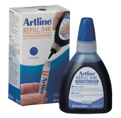 ARTLINE BEYAZ TAHTA KALEMİ MÜREKKEBİ 60 ML SİYAH A-ESK-50A-60 BL