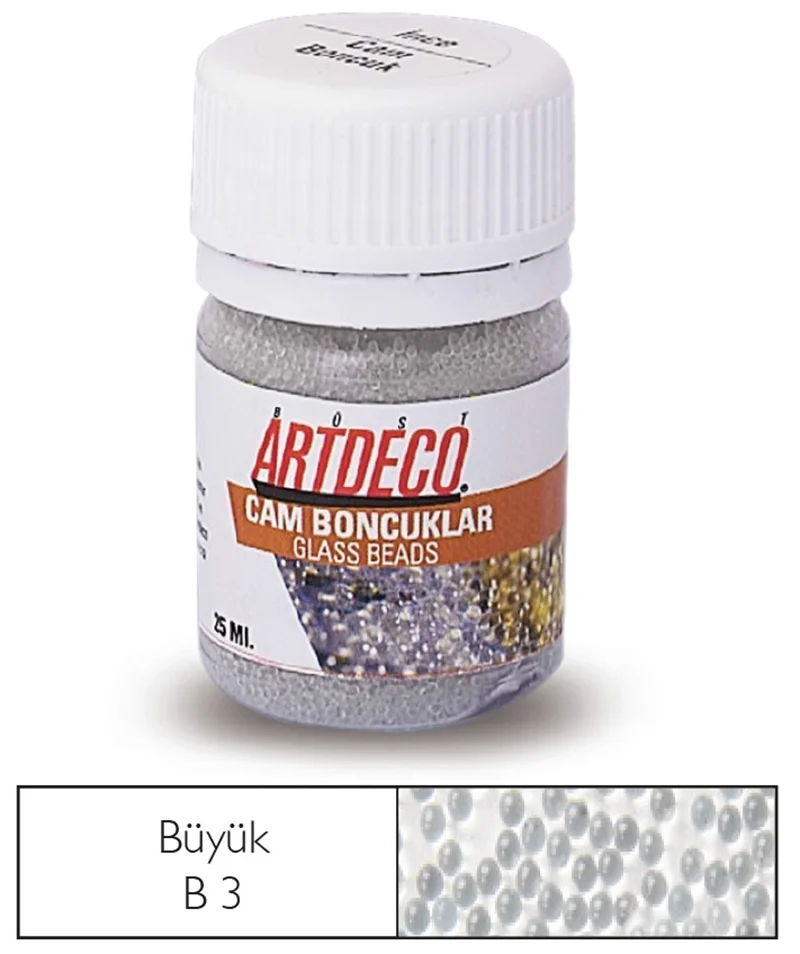 ARTDECO CAM BONCUK 25 ML BÜYÜK Y-029A-B3
