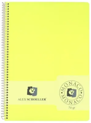 ALEX DEFTER A4 PP KAPAK SPİRALLİ 80 YP KARELİ ALX-317