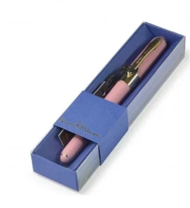 BRUNO VISCONTI TÜKENMEZ KALEM MONACO 0.5 MAVİ 20-0125/052 KAHVERENGİ GÖVDE + TURUNCU KUTU